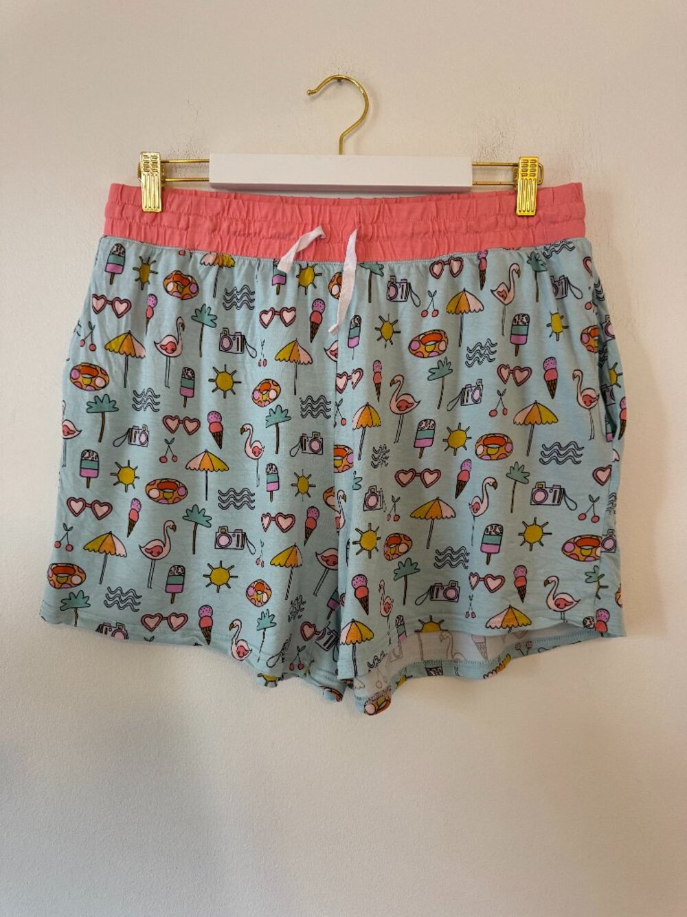 Little Sleepies Pool Party Pajama Shorts
